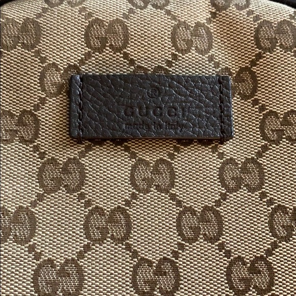 Gucci Monogram Supreme Brown Fabric Backpack - Picture 2 of 5